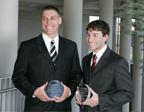 Dustin O'Leary and Ben Frein