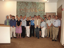 Ted Waitt with group